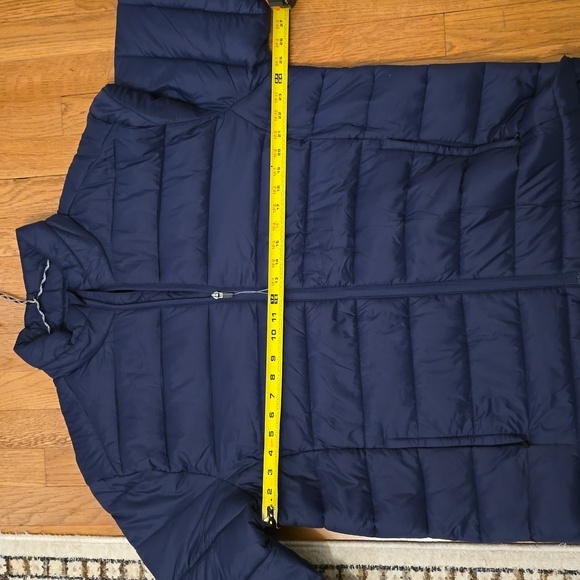 ST. JOHN'S BAY BRAND MEN'S BAVY BLUE ZIPPERED COAT SIZE XL - Picture 9 of 14